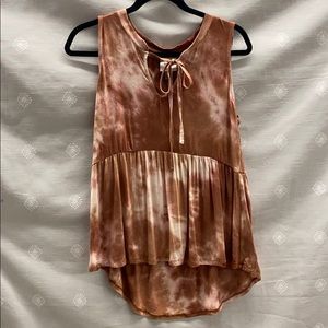 Knox Rosie Tie Die Sleeveless Shirt